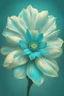 Placeholder: a cyan bright holy flower