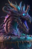 Placeholder: Cake Dragon alien,FHD, detailed matte painting, deep color, fantastical, intricate detail, splash screen, complementary colors, fantasy concept art, 32k resolution trending on Artstation Unreal Engine 5
