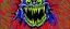 Placeholder: monster more angry and more 90s style, angry fast, extreme, wild, so so angry, red and purple background with 90s style slashes, 45 degree angle, ferce,