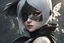 Placeholder: Hot 2B with mask in 8k nier automata artstyle, 2B them, 2B Custom, close picture, rain, fantasy world, intricate details, highly detailed, high details, detailed portrait, masterpiece,ultra detailed, ultra quality