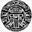 Placeholder: mix between Aztec glyphs and hieroglyphs