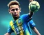 Placeholder: neymar as a child, 3d art, portrait, 8k resolution