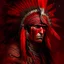 Placeholder: Indian red warrior
