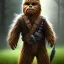 Placeholder: toddler chewbacca star wars, photorealistic, ultra detailed