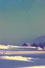 Placeholder: snow simple paint landscape background