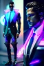 Placeholder: Smocking, evening suit, greek gods, cyberpunk smocking, neon smocking, epic