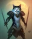 Placeholder: Alien Warrior cat