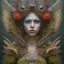 Placeholder: Rudy Lima from venezuela, rusty metal, feathers, Dryad, fae, sidhe, ominous, nature, plants, wildflower, facepaint, dnd character portrait, intricate, oil on canvas, masterpiece, expert, insanely detailed, 4k resolution, retroanime style, cute big circular reflective eyes, cinematic smooth, intricate detail , soft smooth lighting, soft pastel colors, painted Renaissance style