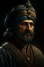 Placeholder: portret, 5k,cinematic, epic, realistic, Zahir ad-din Muhammad Babur, is a descendant of Tamerlane, a Central Asian and Indian commander, poet and statesman. Padishah of India and Afghanistan. Founder of the Baburid Dynasty and Empire