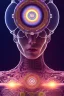 Placeholder: meditation, third eye, universe, fourth dimension, fractal, realistic, 8k, high quality, extreme detail, symmetrical, chakra, human