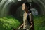 Placeholder: A young Oxygen farmer in a tunnel