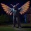 Placeholder: A holographic photo of the Mothman of West Virginia