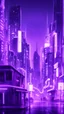 Placeholder: neon purple city