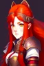 Placeholder: Teenaged Female Red haired kitsune paladin/bard