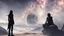 Placeholder: It is a paradox of delicate fantasy and formidable technology, its silhouette pulsing with extraordinary power yet draped with cosmic elegance. Capture this enigma, this tamer of untamed galaxies, through the prism of Matthews' fantastical style."