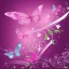 Placeholder: pink butterfly