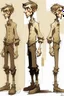 Placeholder: concept art skinny boy 20 years, 1970