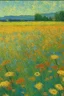 Placeholder: Field of flowers by Van Gogh