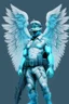 Placeholder: cyan and white nephilim watcher super cop