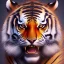 Placeholder: Tiger with warrior costume