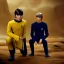 Placeholder: Young James T. Kirk, with Spock, in the style of Star Trek II, realistic, 8k, cinematic, dramatic light, full body, cinematic, photo realistic, portrait Photography, Depth of Field, hyper-detailed, beautifully color-coded, insane details, intricate details, beautifully color graded, Cinematic, Color Grading, Editorial Photography, Photography, Photoshoot, Shot on 85mm lens, Shutter Speed 1/500, F/2,