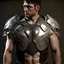 Placeholder: modern liquid chest plate for men