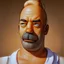 Placeholder: homer simpson, realistic, detailed, RAW