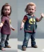 Placeholder: Penny Hofstadter toddler, full body, dramatic lighting, angry, hyper realistic