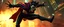 Placeholder: vampire cyberpunk action scene, acrobatic dodge, cape harlekin, spider venom, sun glasses, sinner