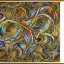 Placeholder: fantasy, digital art, scroll holder, metallic, massive, watercolour, large strokes, intricate design