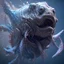 Placeholder: fluid ink angler fish creature, unreal engine 5, 8k resolution, photorealistic, ultra detailed