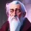 Placeholder: Portrait of a 90 year old warlock like Albus Dumbledore, Gandalf, Merlin, Sherlock Holmes and Mary Poppins