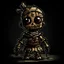 Placeholder: voodoo doll drawn in the art style of Darkest Dungeon