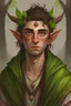 Placeholder: Young male elf druid