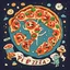 Placeholder: The Earth is a pizza