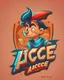 Placeholder: Cartoon movie logo design ace