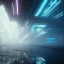 Placeholder: afterlife in the digital void, thriller vibe, 4k, moody cinematic lighting, realistic, highly detailed, blade runner style future Tokyo, blue and purple, highly detailed, conceptual art, volumetric, octane render