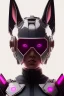 Placeholder: MCU Portrait, Front image, cyberpunk rabbit mask, asian woman, black pink color, latex dress, highly detailed, concept art, smooth, unreal engine 5, god rays, ray tracing, RTX, lumen lighting, ultra detail, volumetric lighting, 3d, finely drawn, high definition, high resolution.