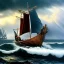 Placeholder: portrait of 'Viking Ship on rough seas',snow,vikings,ancient armor,painting by Earl Norem, simon Bisley,frazetta evan lee, Vallejo,kelly oil on canvas, cinematic composition, extreme detail,fit full head inside picture,8k