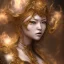 Placeholder: perfect face hitomi tanaka, elemental statue 8k, fog and smoke effect, chakra energy around HDR photograph