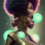 Placeholder: black super hero girl, green eyes, afro | very very anime!!!, fine - face, beyonce, red afro, realistic shaded perfect face, fine details. anime. realistic shaded lighting poster by ilya kuvshinov katsuhiro otomo ghost - in - the - shell, magali villeneuve, artgerm, jeremy lipkin and michael garmash and rob rey