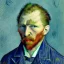 Placeholder: selfportrait painted by van gogh