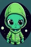 Placeholder: alien friend