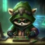 Placeholder: Teemo from League of Legends, as a Hacker