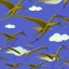 Placeholder:  pterosaurs flying in the sky