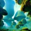 Placeholder: volumetric jungle environment, chris foss ogre painting, highly detailed