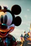 Placeholder: zombie mickey mouse hybrid, photorealism, movie screen capture, horror, sci-fi, retrofuturism,