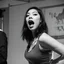 Placeholder: Creature from the Black Lagoon at La Nouvelle Ecole [Aya Nakamura as Julia Adams performs rap and hip hop]