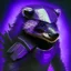 Placeholder: cyber honey badger (purple air)