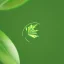 Placeholder: i want you to generate a logo for a new company named "SpiniLeaf" or Spinny Leaf. Something resembeling a spinning leaf, no words, HQ, digital art